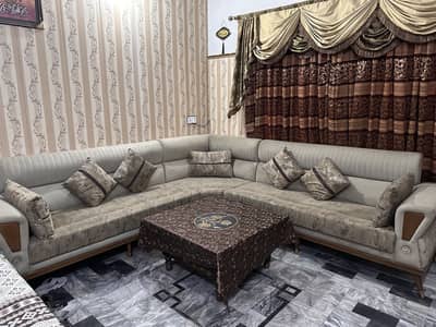 MK brand . L shaped sofa