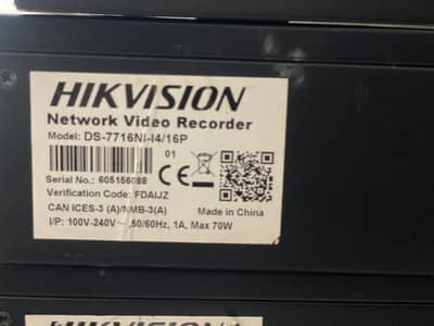 Hik vision 16ch Nvr