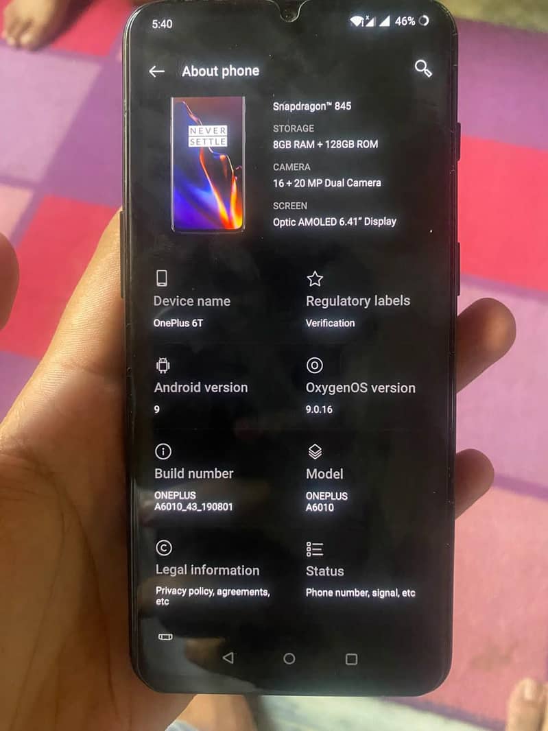one plus 6t 3