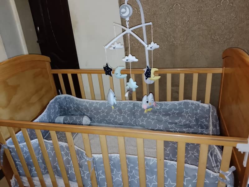 COT / BABY COT / IMPORTED COUSTIMIZED COT / SOLID WOOD COT 1
