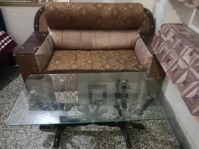 3 seater sofa,2seater sofa ,1 seater sofa nd glass tables