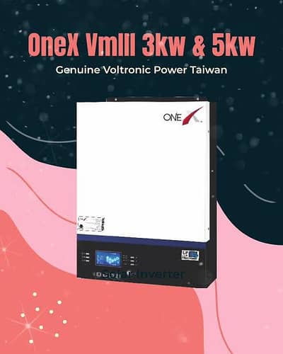 One X Hybrid inverter 3Kw to 6kw available in stock
