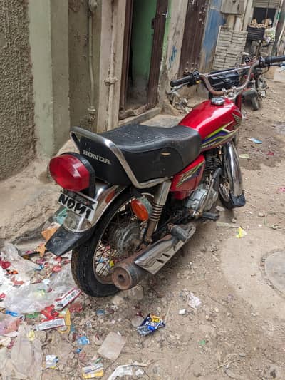 cg 125 Model 2017 engine seal all ok 