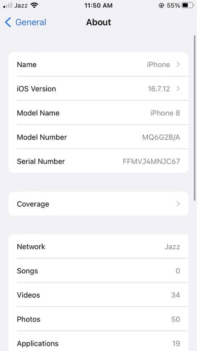 10/10 Condition battery health 100% Pta Approved