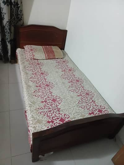 Single Wooden Bed in Johar town. High Quality metal.