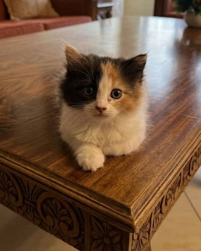 a Persian Calico kitten for sale