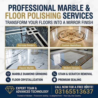 Floor polish / marble polish / Floor Restoration Services in Islamabad