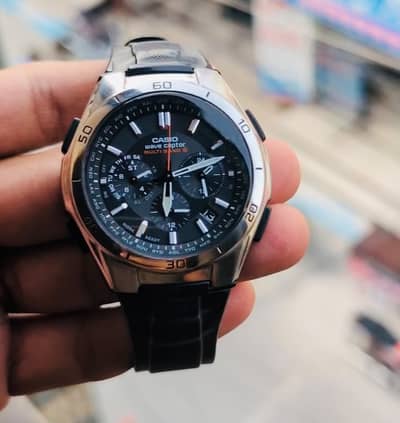 100% Original Casio Wave Ceptor Tough Solar Atomic Radio Japan Men
