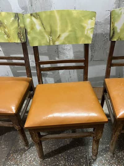 6 pure wood dining chairs,6 study chairs