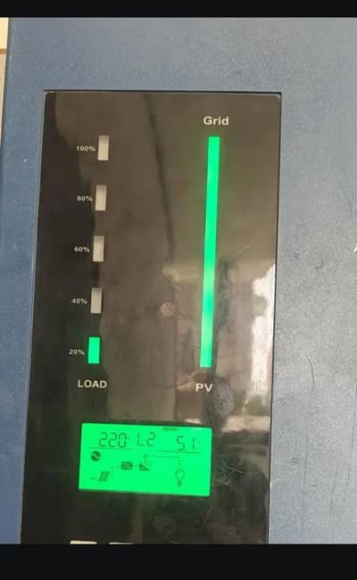 Azeem Soler 6Kw invertrr with wapda sharing  03055488979