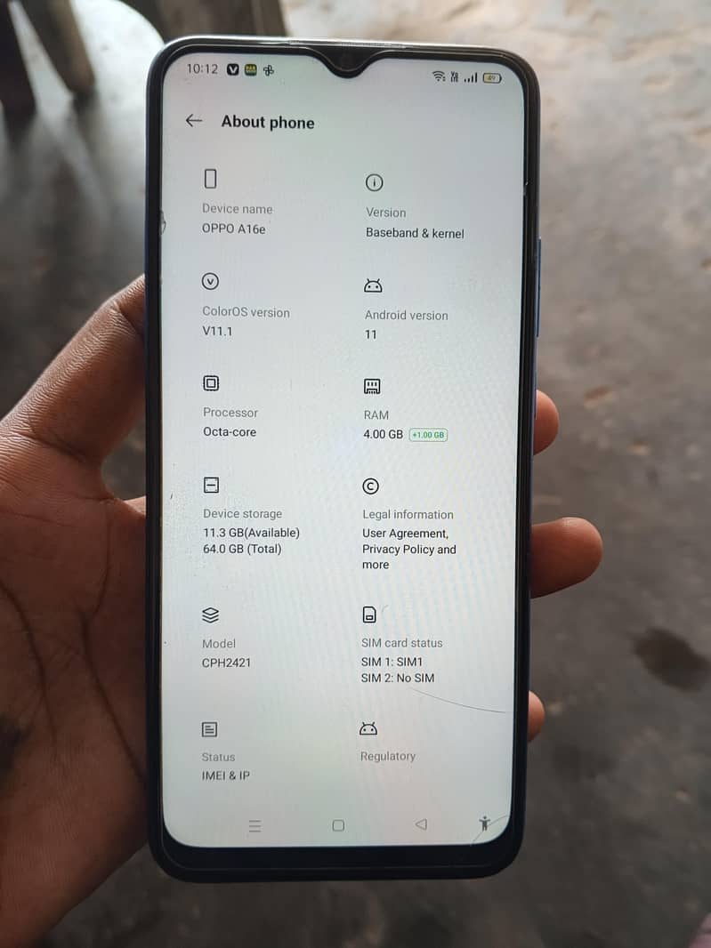 OPPO A16e 1