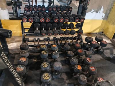 running gym setup for sale with decent income