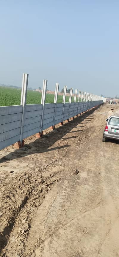 Concrete Boundary Wall - Precast Boundary Wall - RCC Roof Slab - slabs