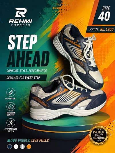 sports running shoes Rs:1100