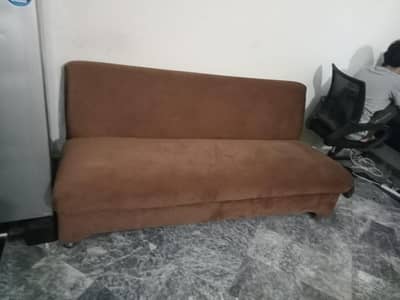 used sofa cum bed  but new poshish