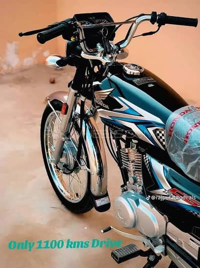 HONDA CG 125 | MODEL 2025 | 500 KM DRIVEN | HONDA BIKE | 125 BLACK