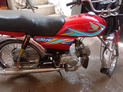 Honda CD70 2018-19 model   | Lush Condition | Urgent Sale