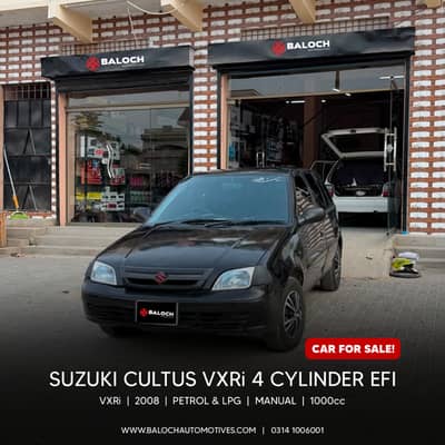 Suzuki Cultus VXRi 2008 Efi 4 Cylinder Engine