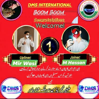 DMS international online work available