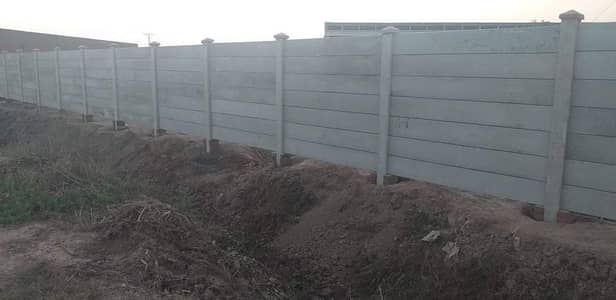 Precast Boundary Wall / Concrete Boundary Wall /Precast Roof Slab Roof