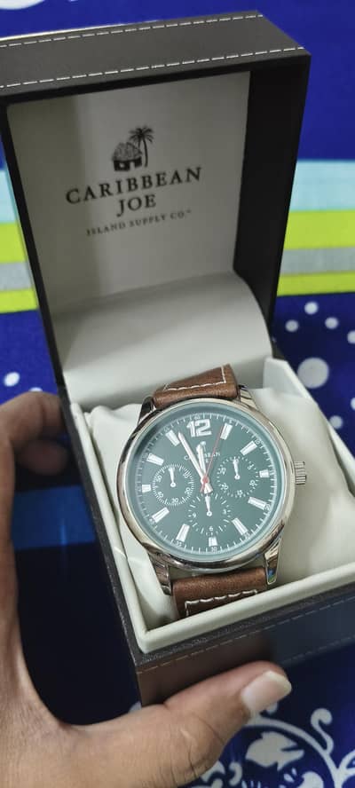 Caribbean Joe men's watch