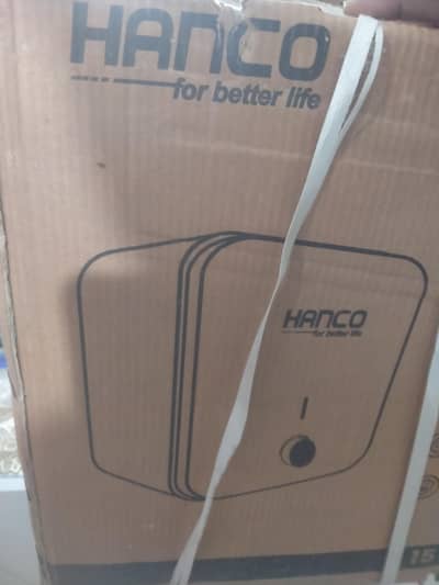 hanco electric geaser