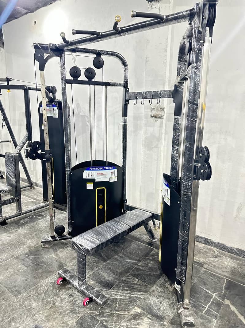 Functional Trainer | Cable Crossover | Power Rack | Complete Gym Setup 0