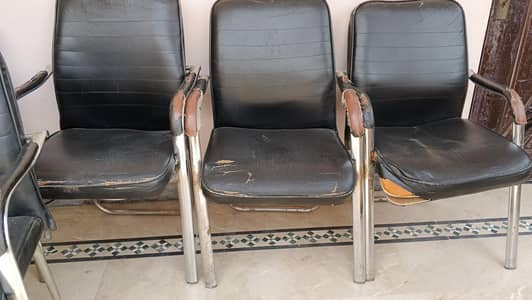 6 repairable chairs for sale