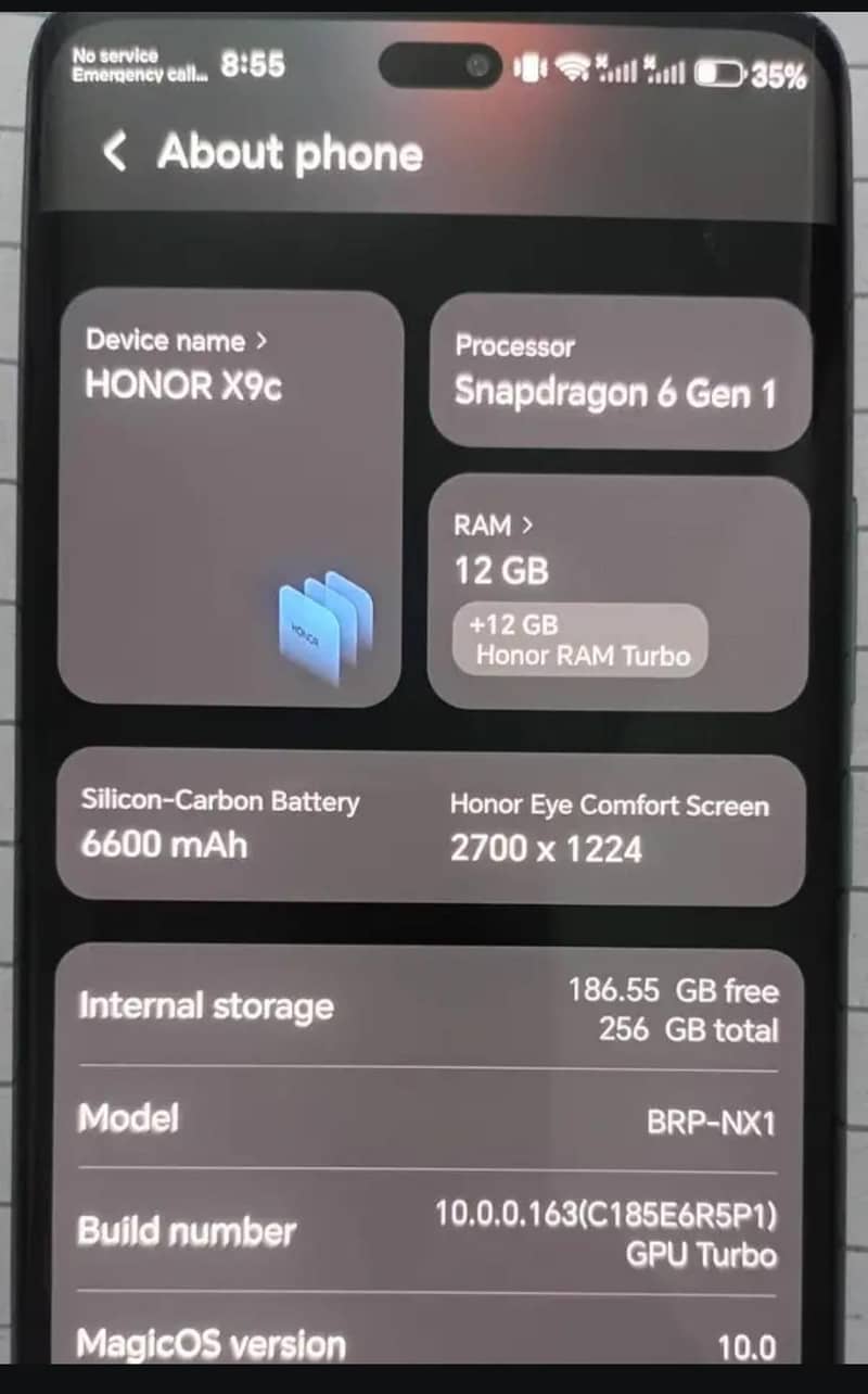 honor x9c 2