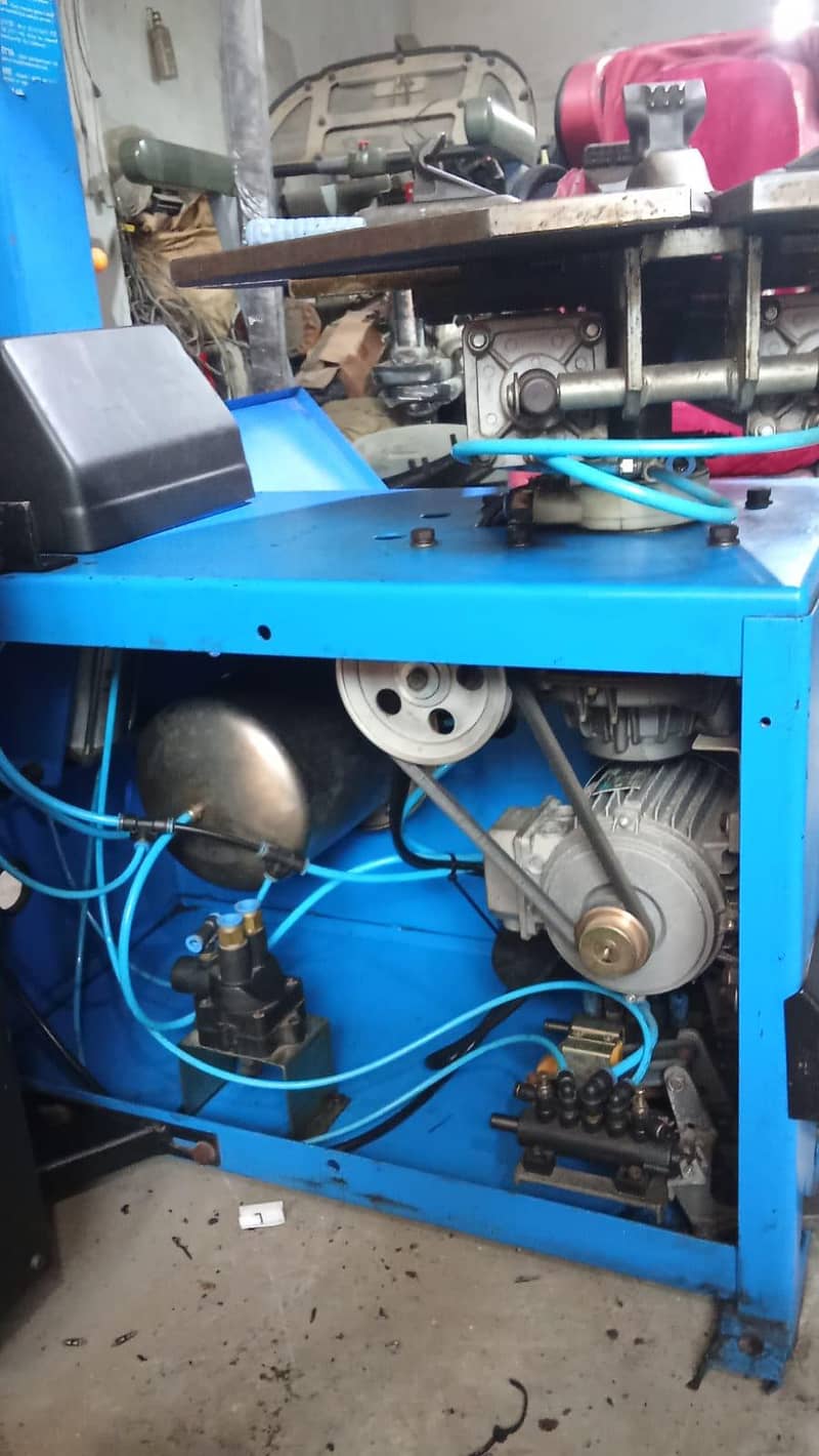 Tyre changer machine 5