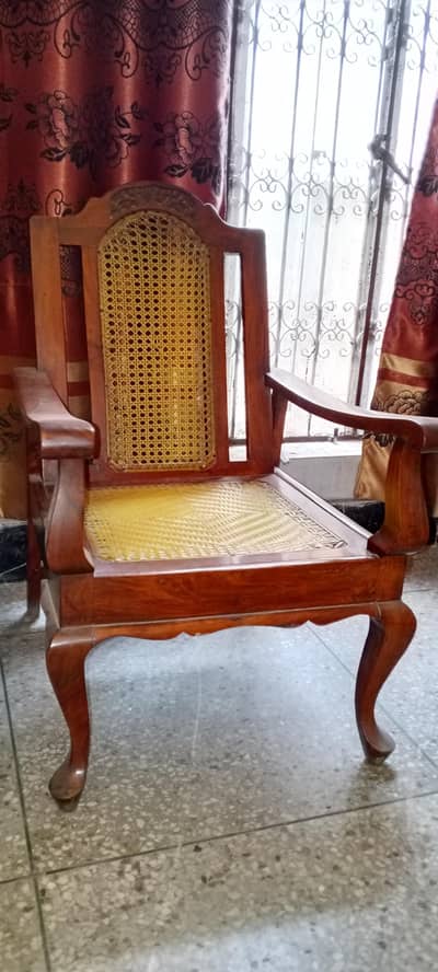Wood chair-4-pair