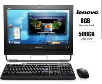10/10 All in one lenove 20 inch display and front camera