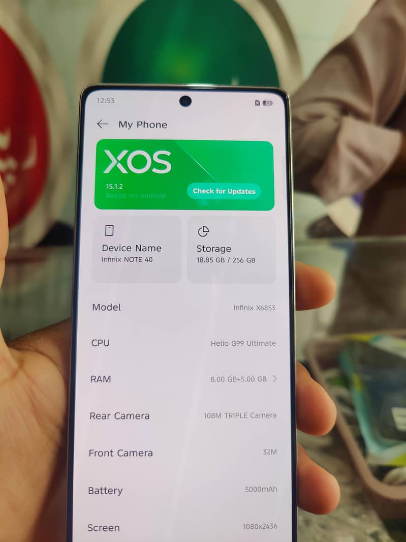 Infinix Note 40 6