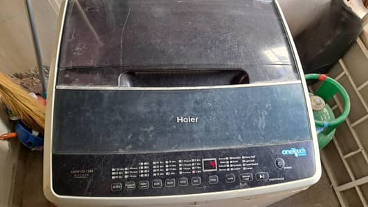 Haier 12kg fully automatic machine read ad
