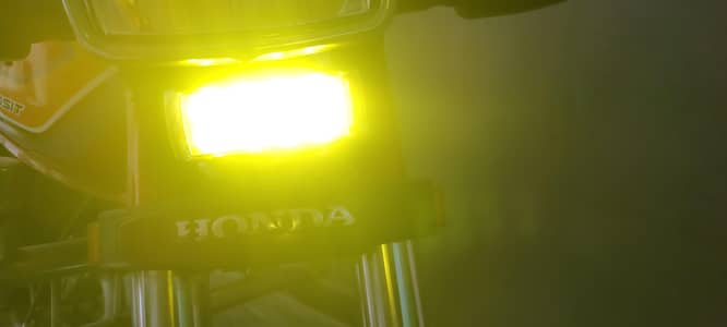 8 LED Fog Light For Bike Dual Mode
