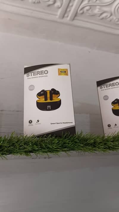 Stereo ENC Wireless Earbuds – HD Sound & Fast Charging