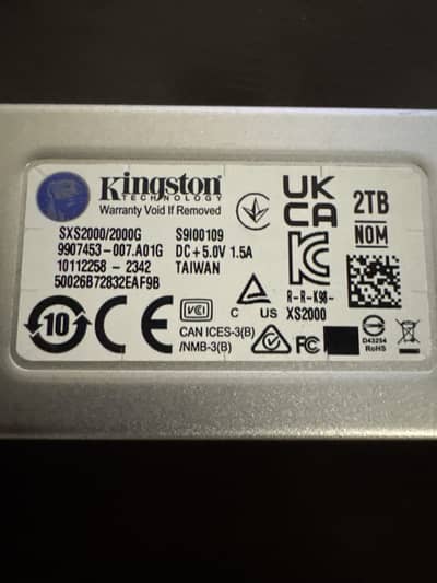 2tb SSD Kingston