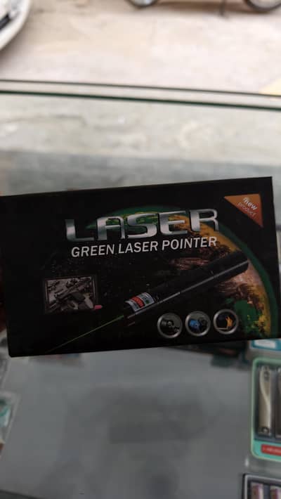 Laser Green Pointer With Design Function