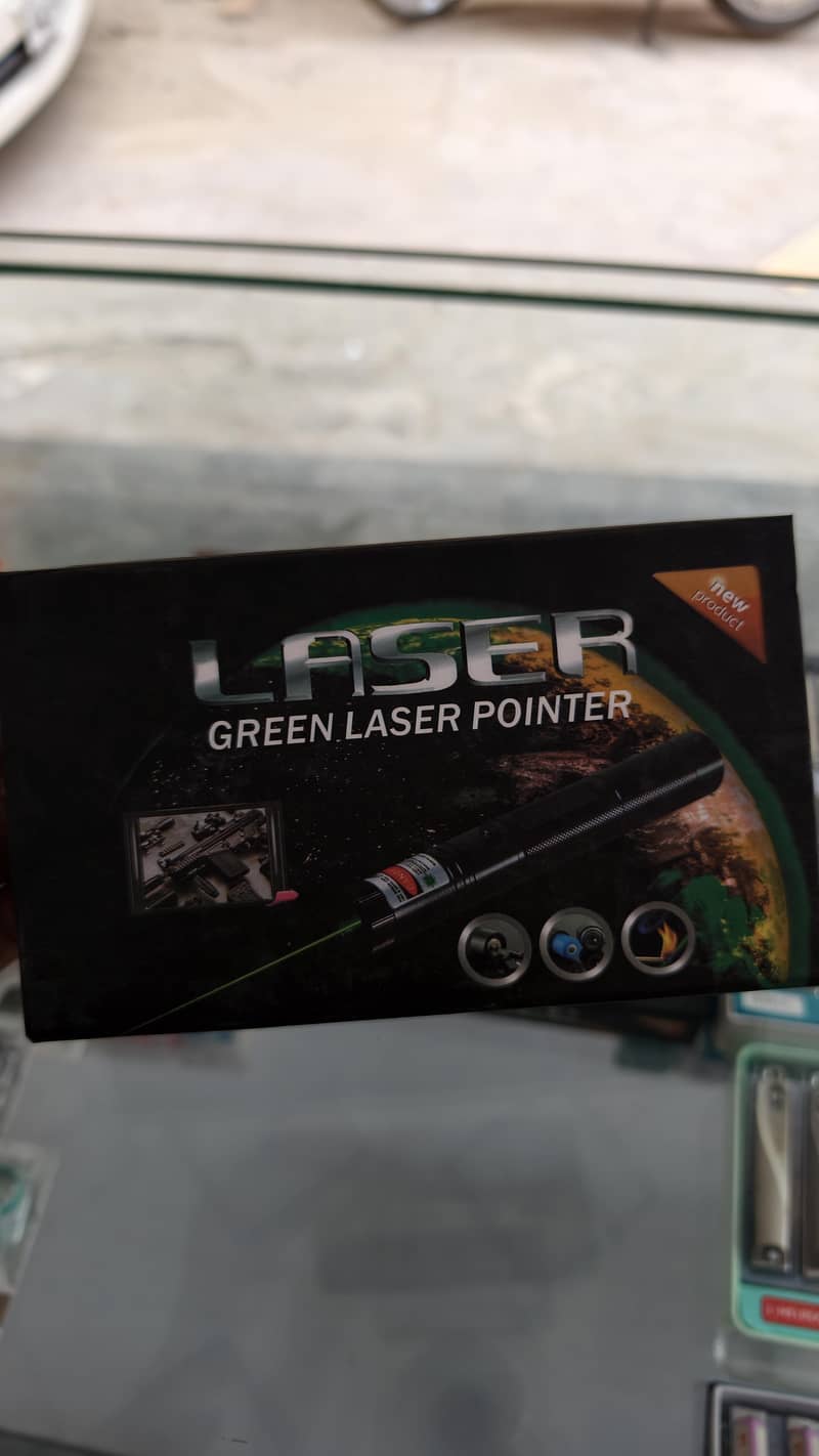Laser Green Pointer With Design Function 0