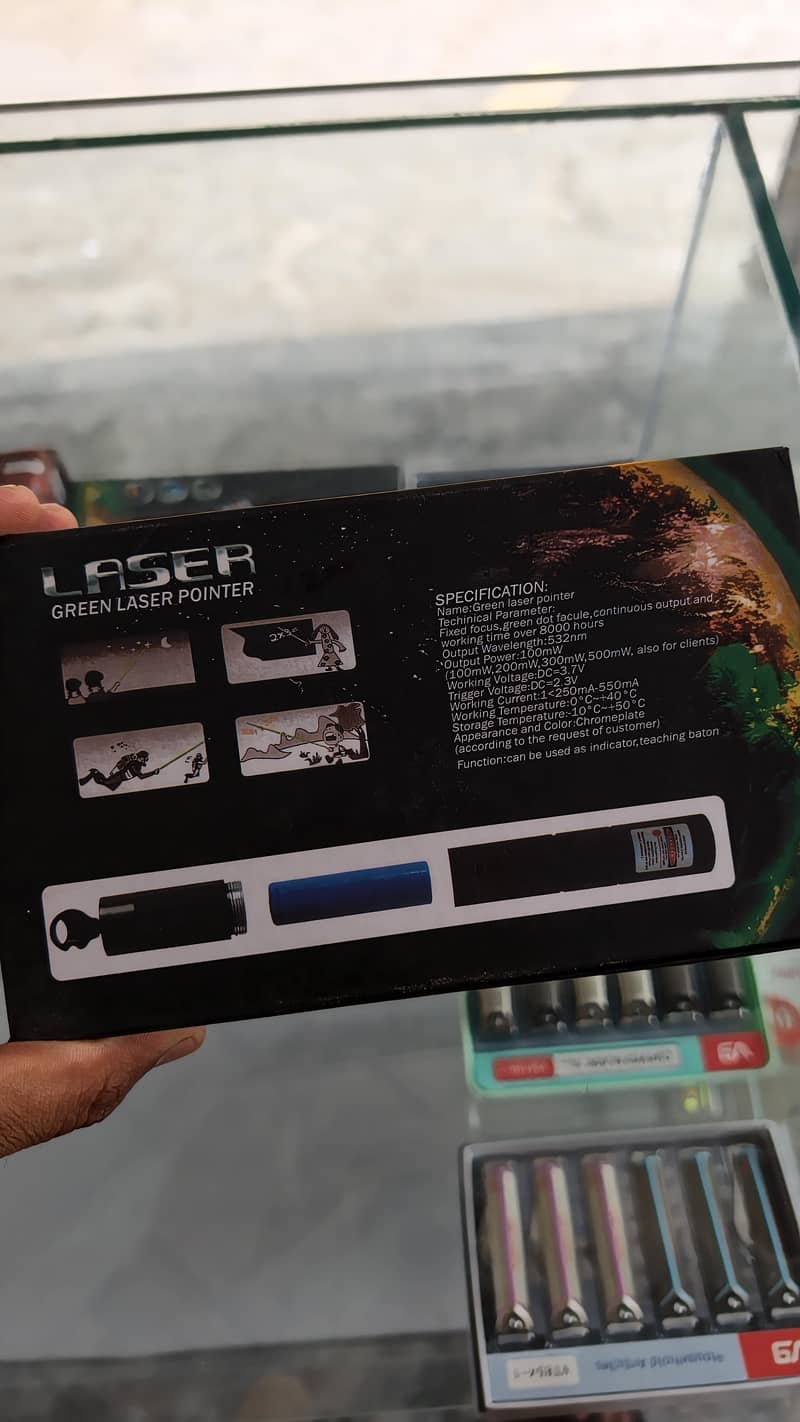 Laser Green Pointer With Design Function 1