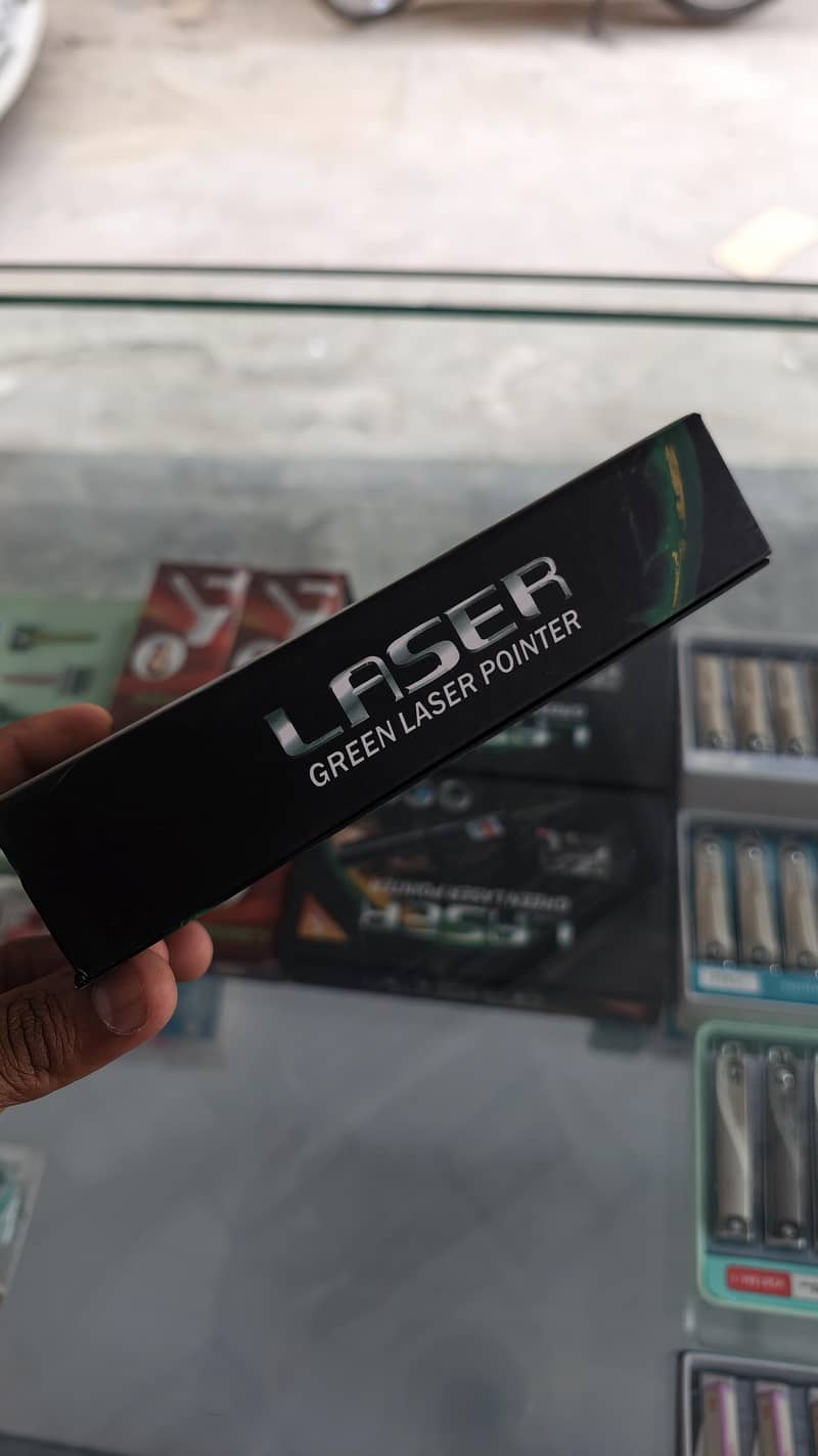 Laser Green Pointer With Design Function 2