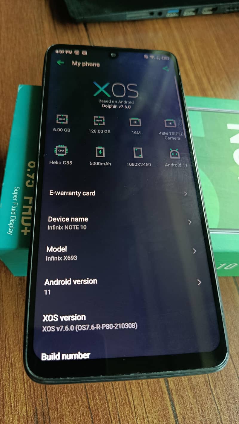 Infinix Note 10 4