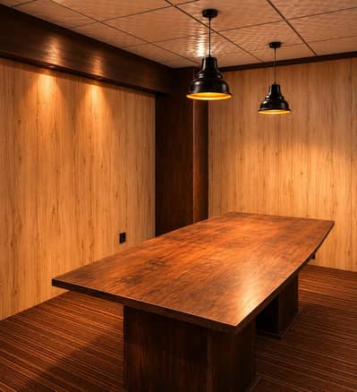 Semi Furnished Office In Rent At Main Bahadurabad.