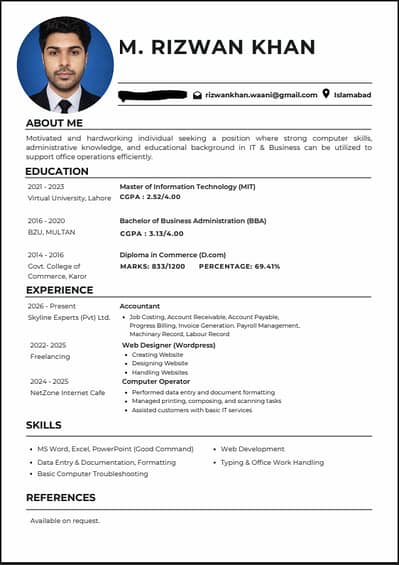 I Need a Part Time Job 6 PM to 12 PM