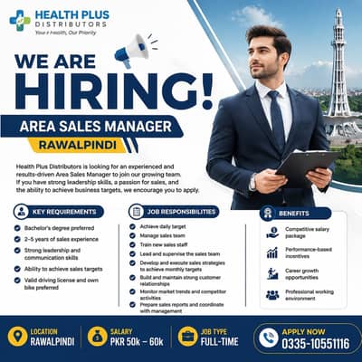 AREA SALES MANAGER