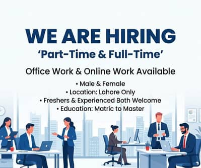 JOB OFFER FOR MALE AND FEMALE STAF