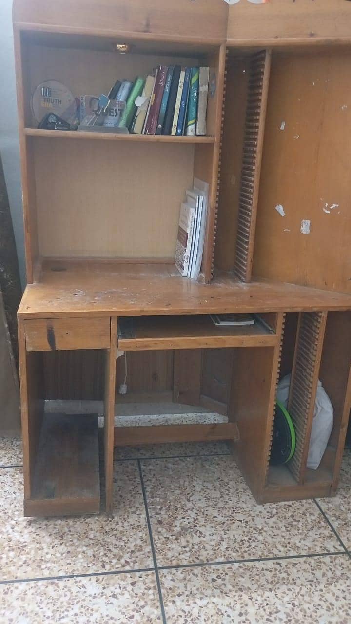 study Table with Shelves 2