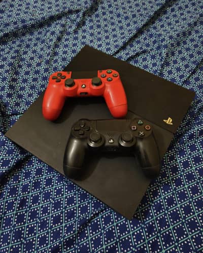 Sony PS4 1TB (Original Single Hand Used) + 2 Controller + 6 Games