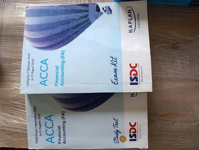 ACCA FA study text and exam kit