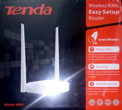 tenda n301 for sell. only 2 month use
